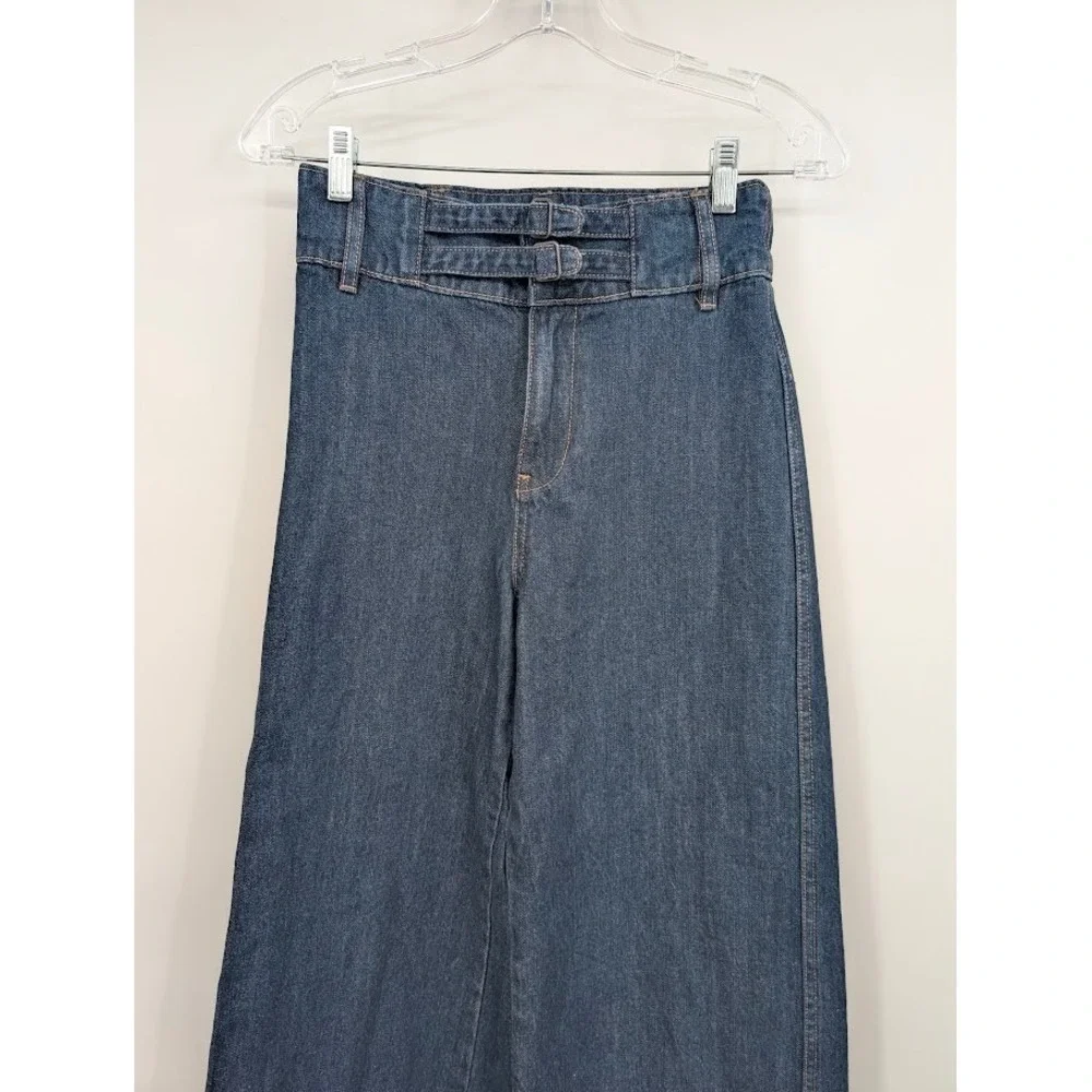 We‎ the Free Wide Leg Denim Jeans high rise Women's 24